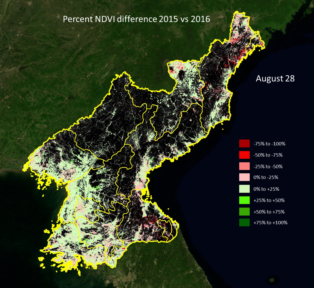 Assessing Agricultural Conditions in North Korea: A Satellite Imagery Case Study