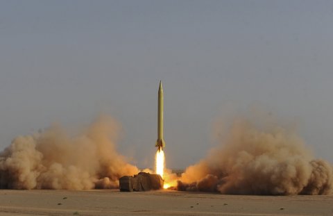 Shahab-3 missile launched in June 2011. (Photo: Iranian Students News Agency)