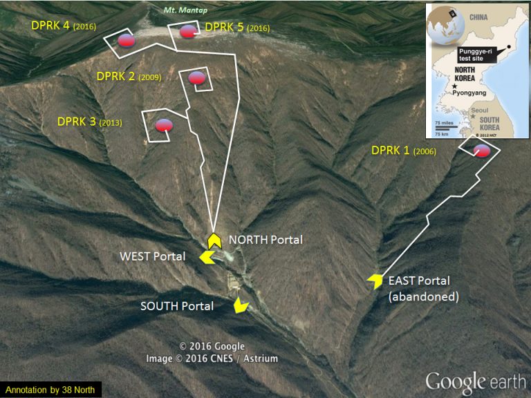 North Korea’s Punggye-ri Nuclear Test Site: Analysis Reveals Its Potential for Additional Testing with Significantly Higher Yields