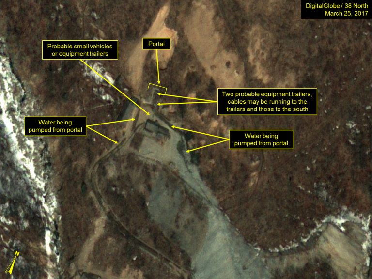 North Korea’s Punggye-ri Nuclear Test Site: New Activity at the North Portal