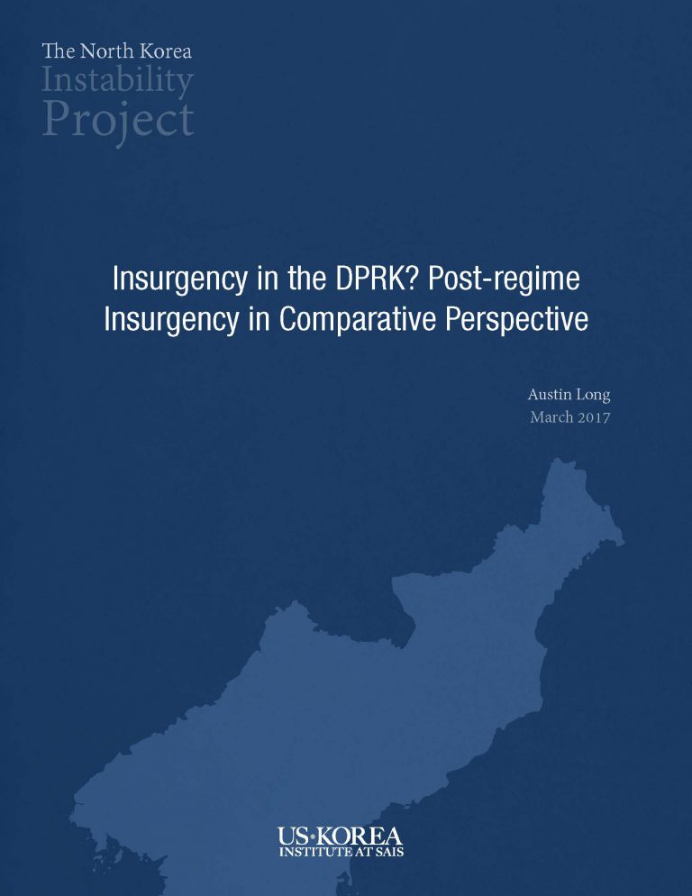 Insurgency in the DPRK? Post-regime Insurgency in Comparative  Perspective