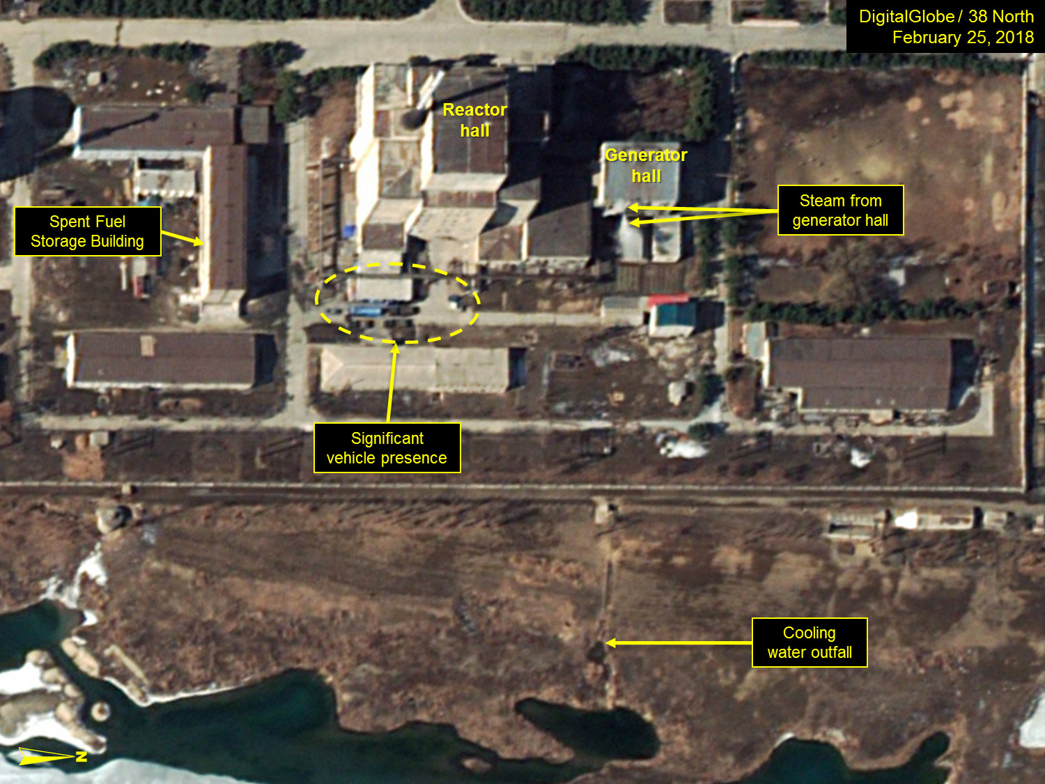 北朝鮮の寧辺核施設 5メガワット原子炉で大規模な活動 38 North Informed Analysis Of North Korea