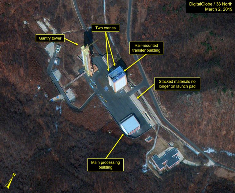 North Korea’s Tongchang-ri: Rebuilding Commences on Launch Pad and Engine Test Stand