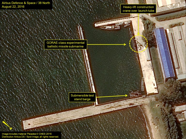 Preparations for North Korean Missile Test Caught on Satellite Imagery