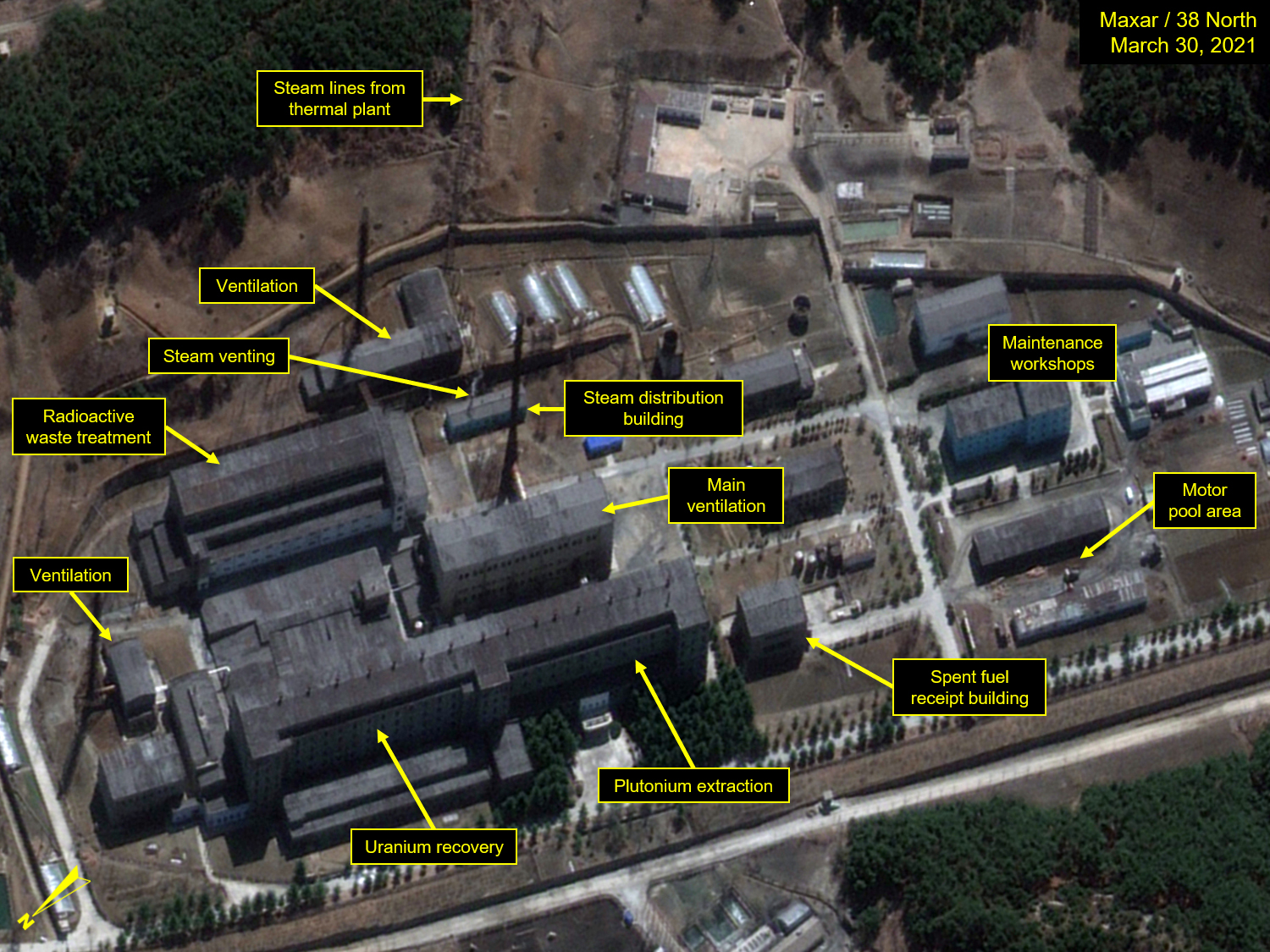 North Korea’s Yongbyon Nuclear Center: Reprocessing Status Remains ...
