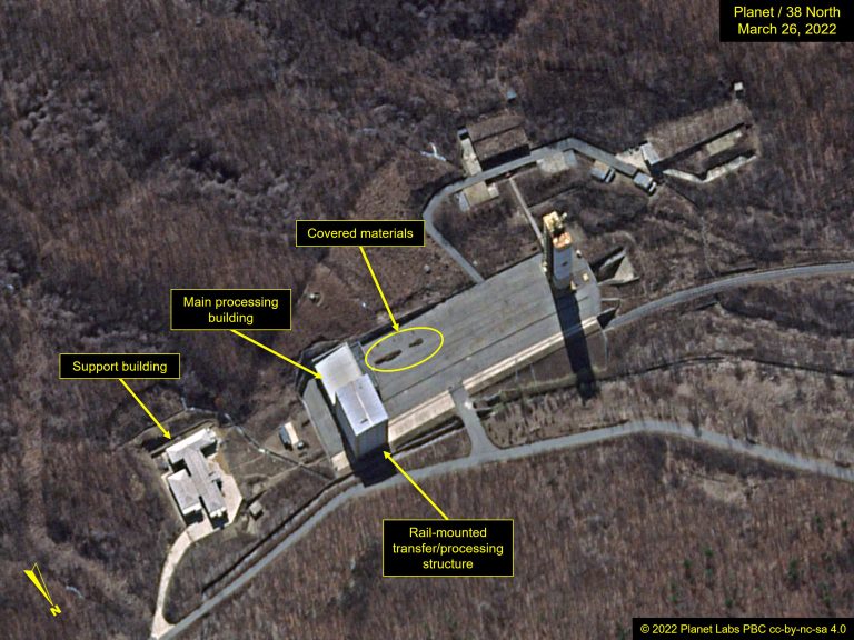 Sohae Satellite Launching Station: Activity Gradually Picks Up