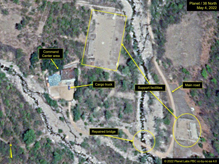 Punggye-ri Nuclear Test Site: New Activity at the Command Center Area