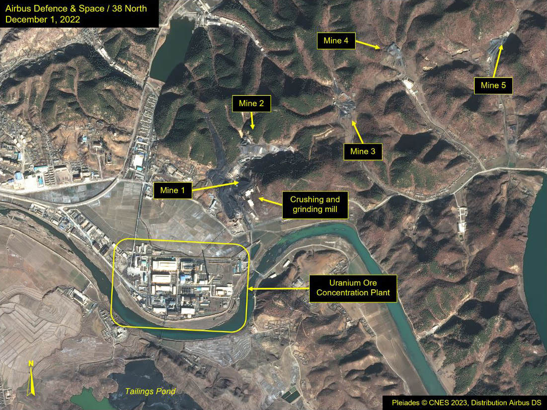Pyongsan Uranium Mines Mining Continues as Older Mines Are Renewed