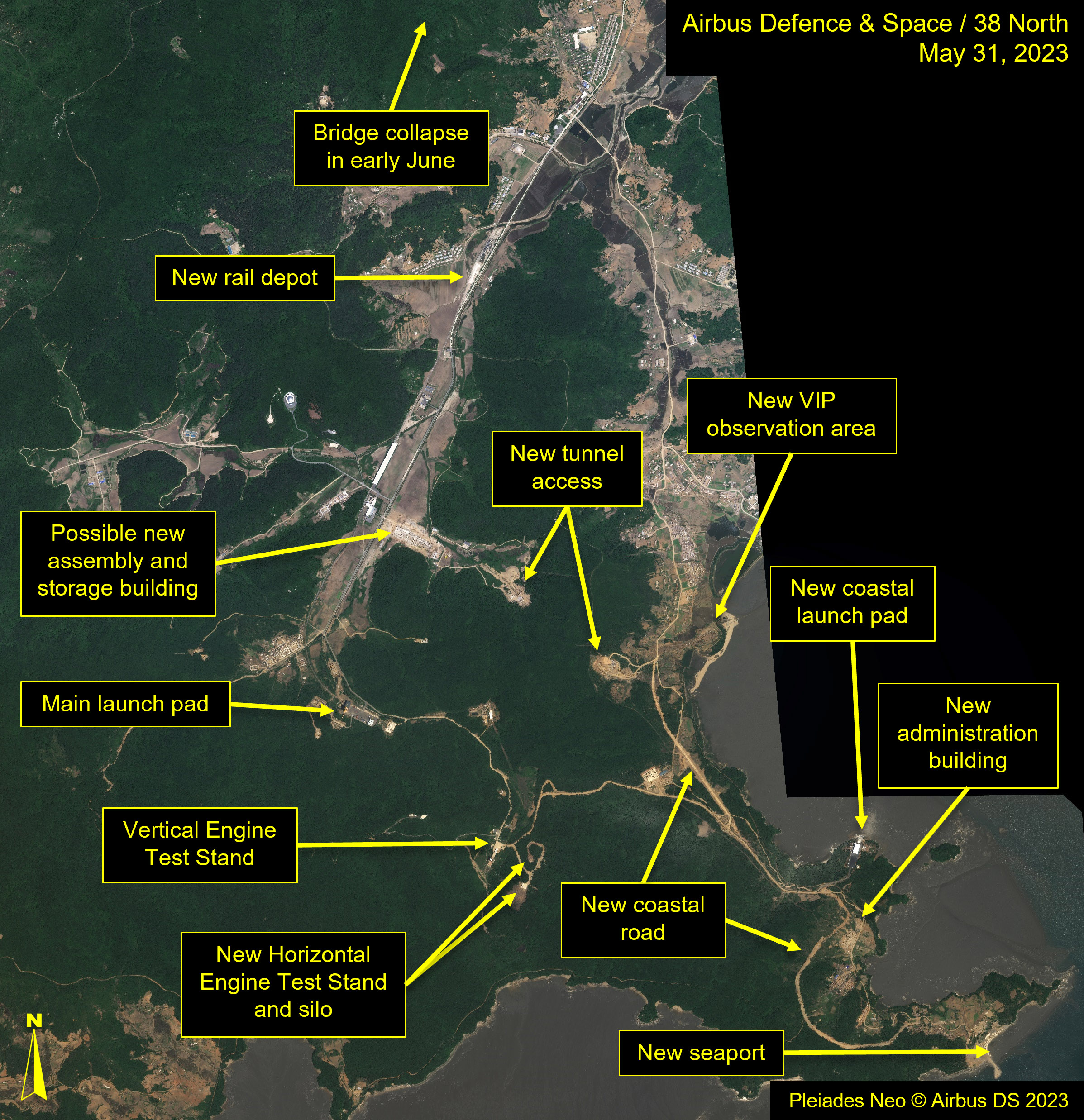 Sohae Satellite Launching Station: Progress Continues Toward