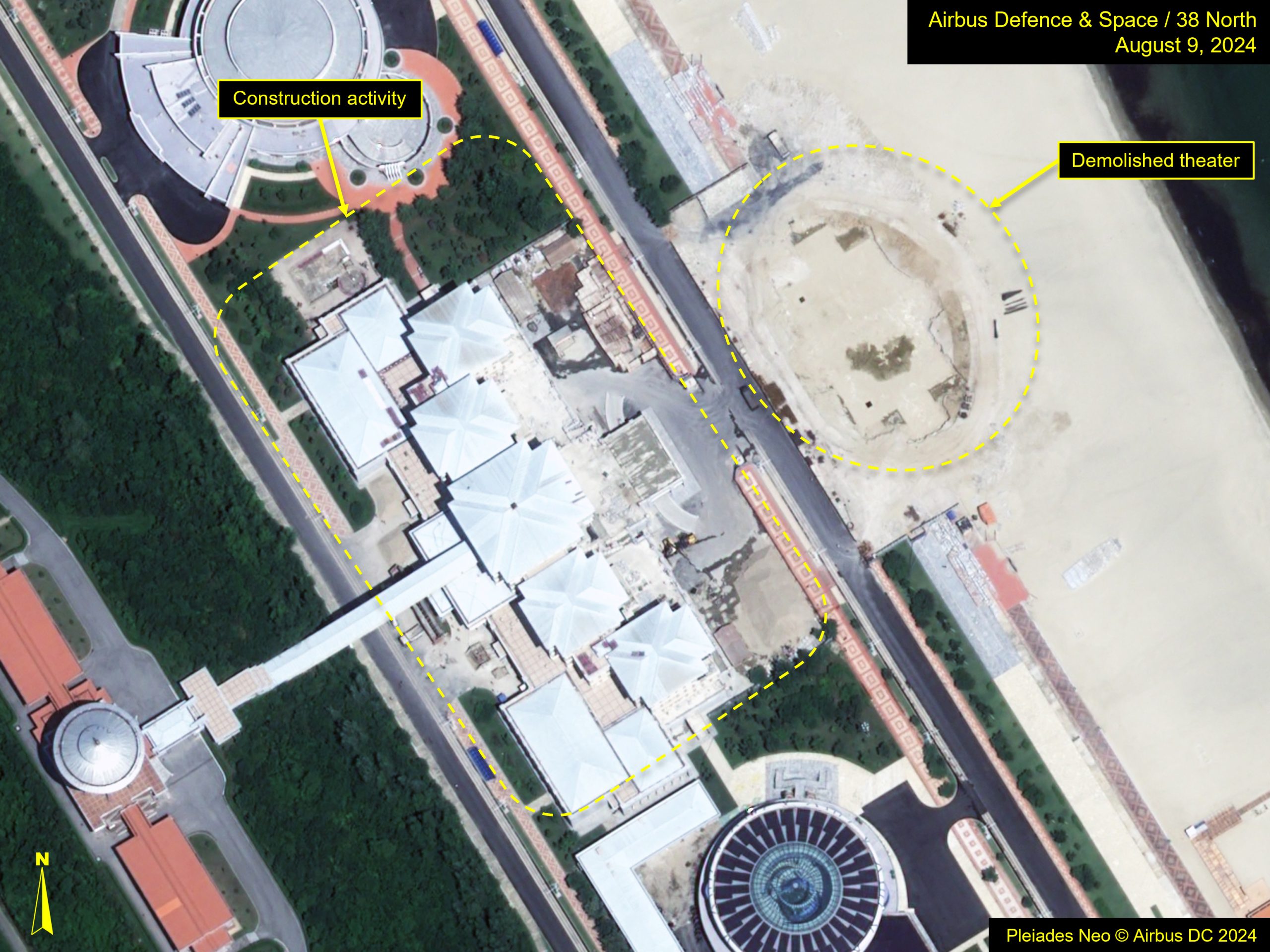 Theater Demolished as Wonsan-Kalma Tourist Zone Project