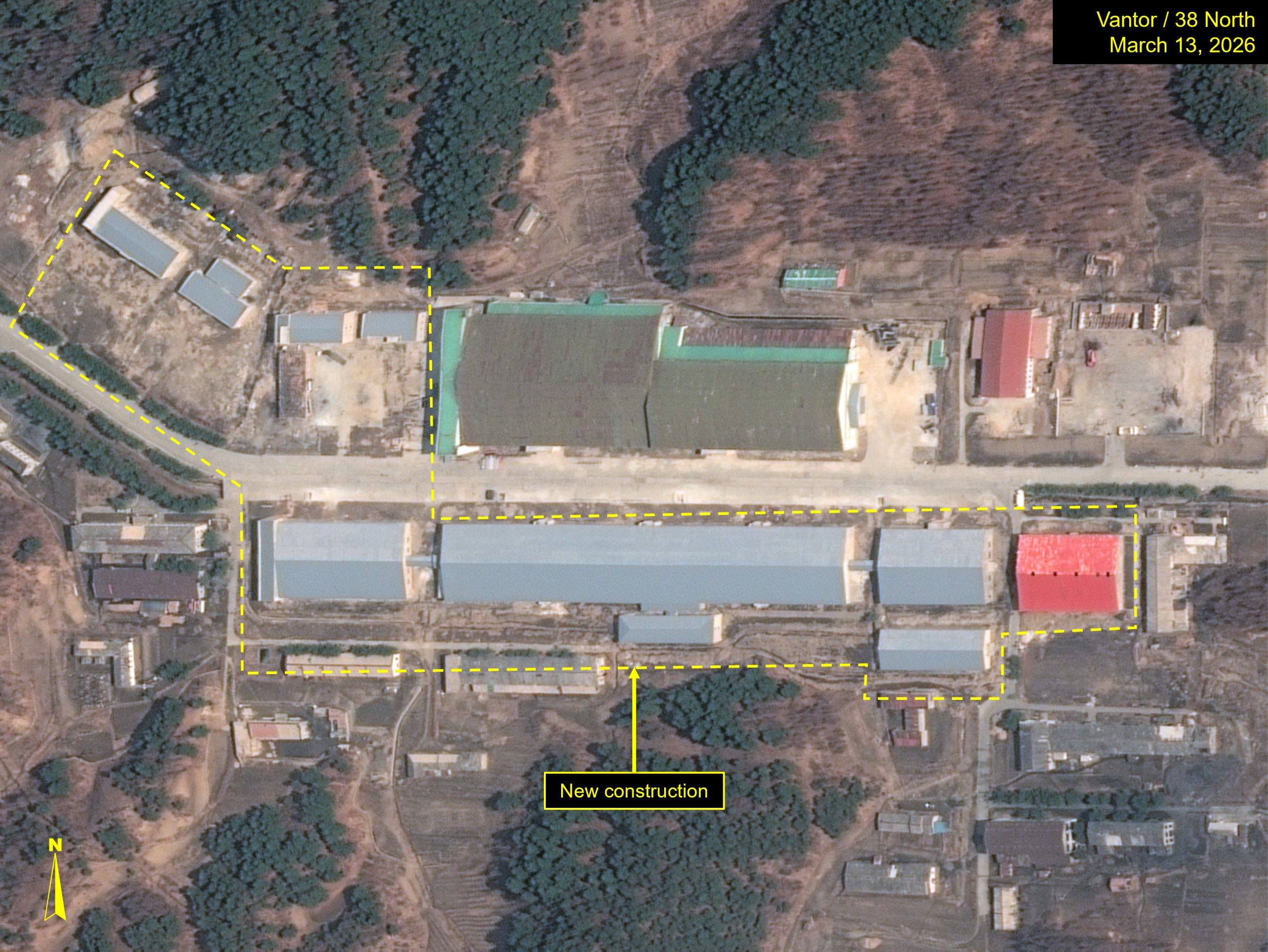 New Fabrication Buildings at Kusong Facility